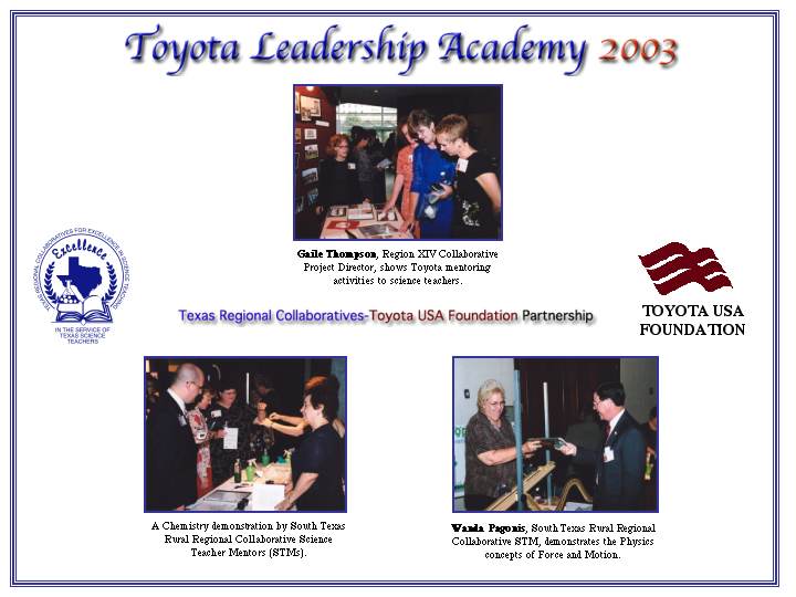 Toyota Leadership Academy Year 3 Con't: Slide 5