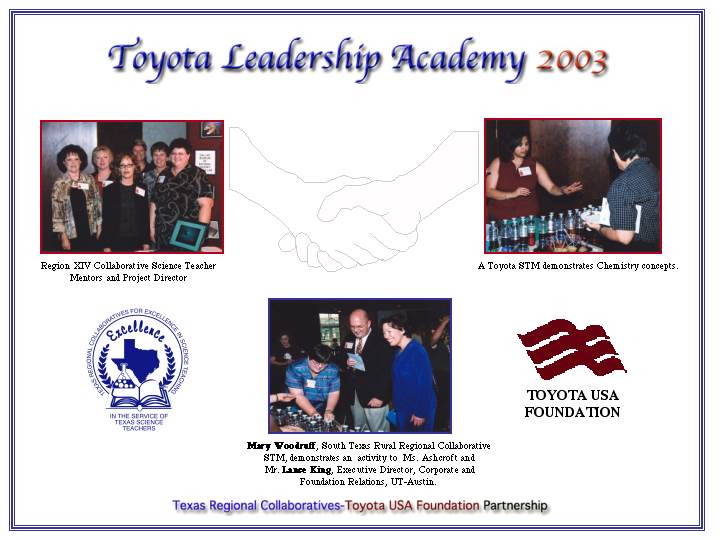 Toyota Leadership Academy Year 3 Con't: Slide 6