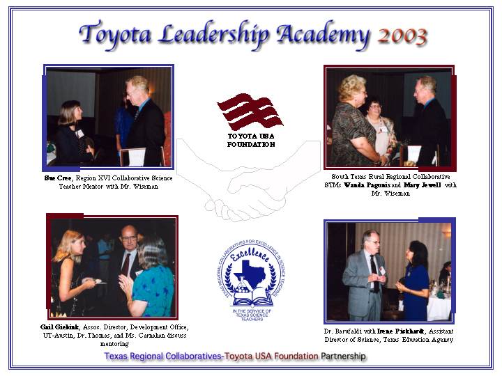 Toyota Leadership Academy Year 3 Con't: Slide 8