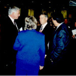 Texas Education Agency Commissioner Jim Nelson, Grace Shore, Jack Christie and Kamil A. Jbeily