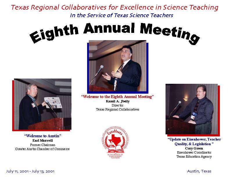 Eighth Annual Meeting: Reception Slide 3