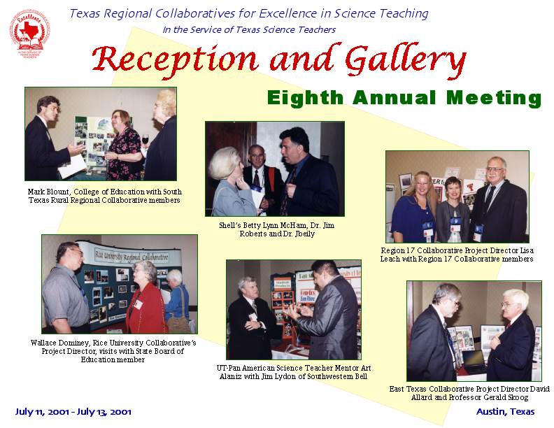 Eighth Annual Meeting: Reception Slide 5